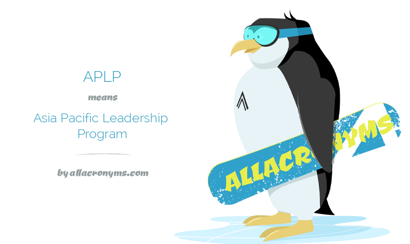 ASIA PACIFIC LEADERSHIP PROGRAM