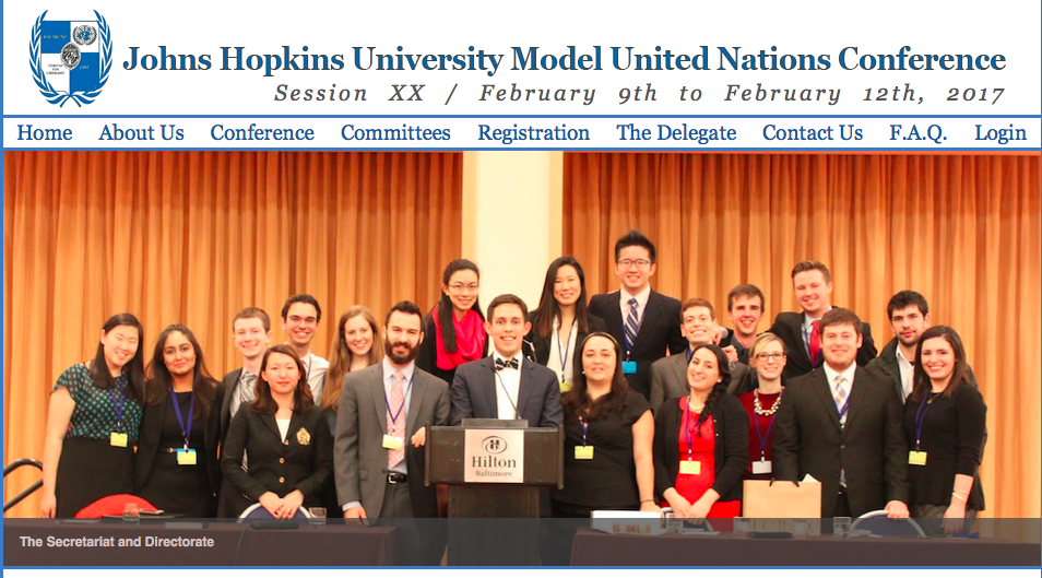 Johns Hopkins University Model United Nations