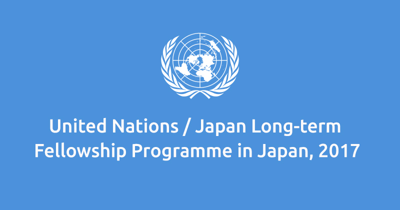United Nations Japan Long term Fellowship Programme