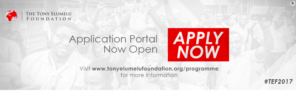 THE TONY ELUMELU FOUNDATION ENTREPRENEURSHIP PROGRAMME