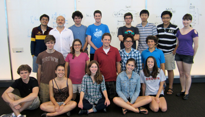 The 2017 Summer@ICERM program, Brown University