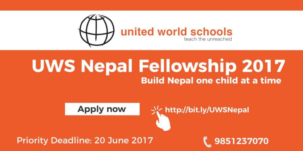 United World Schools Teaching Fellowship Program Nepal