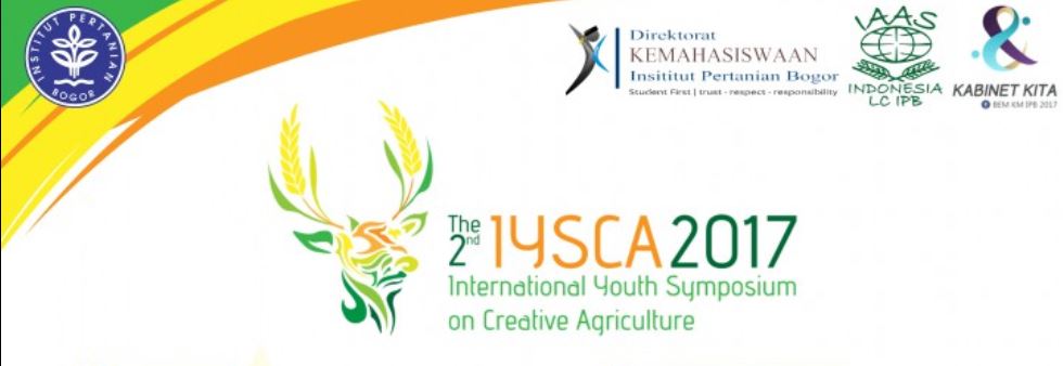 International Youth Symposium on Creative Agriculture ( IYSCA ) 2017 in Indonesia