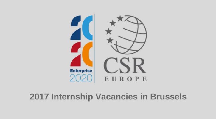Internship at Corporate Social Responsibilities(CRS) in Brussels