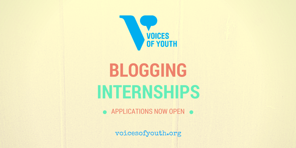 Voice of Youth (VOY) Blogging Internships