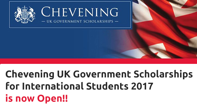 British Chevening Scholarship for International Student , UK (Fully Funded)