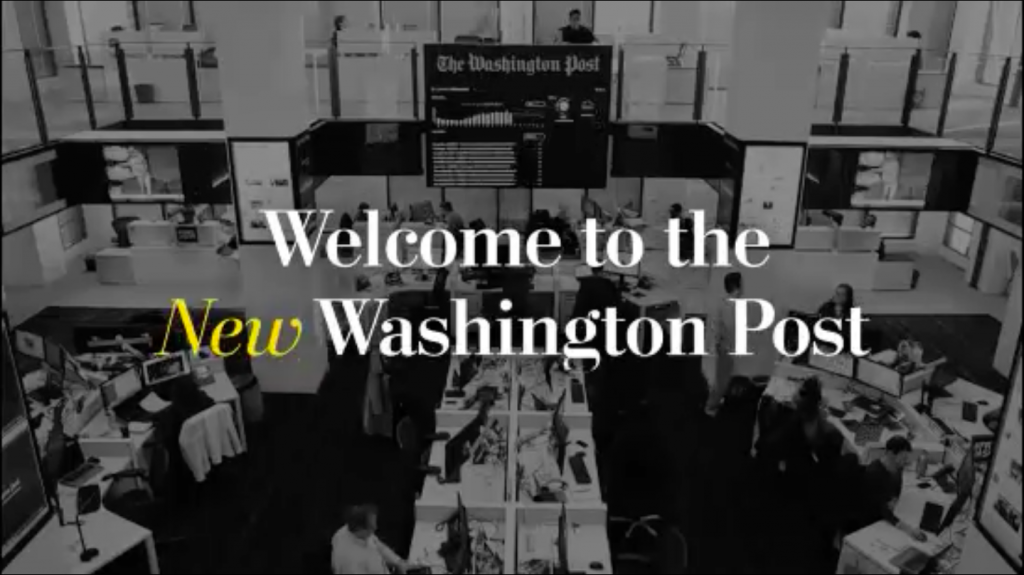 Paid Summer Internship at The Washington Post