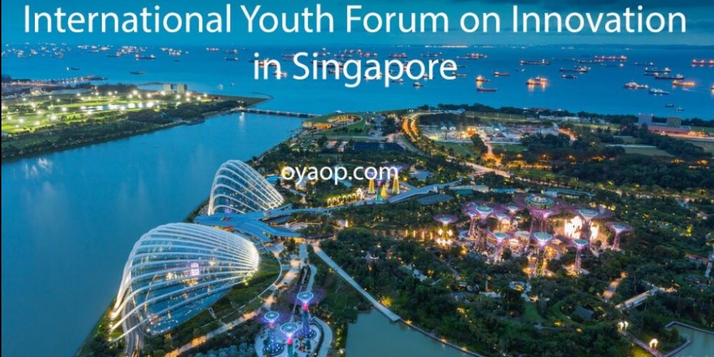 Paid Volunteer Opportunity for International Youth Forum on Innovation 2017, Singapore