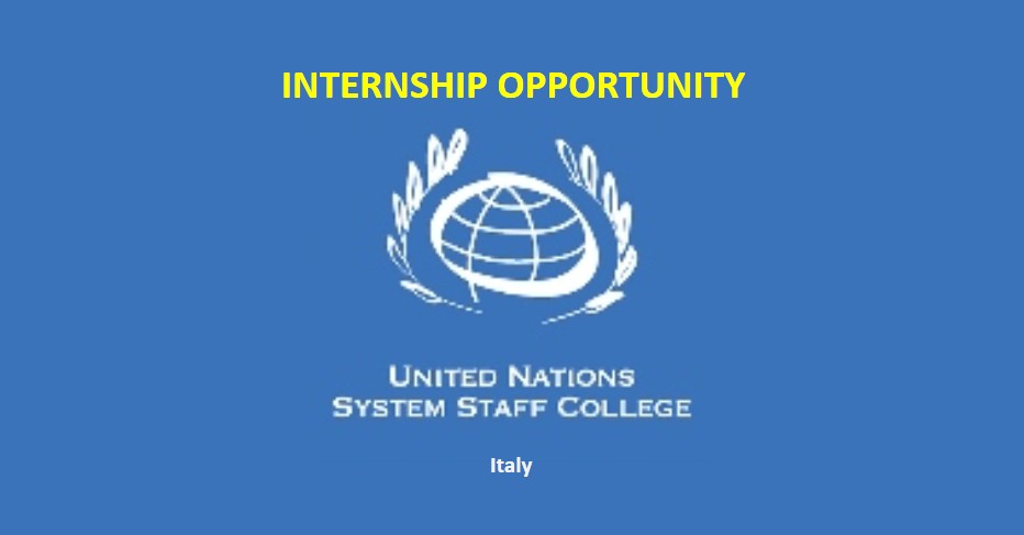 Paid Internship at UNSSC in Italy