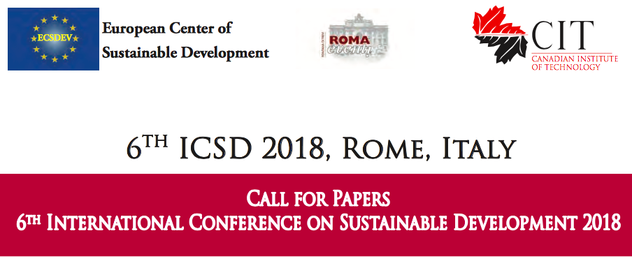 The International Conference on Sustainable Development