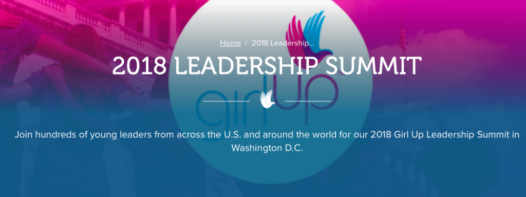Girl Up Leadership Summit in Washington, D.C