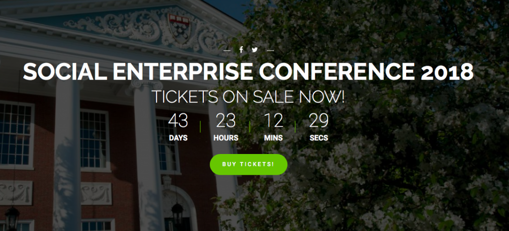 Social Enterprise Conference 2018 at Harvard University