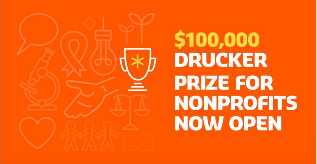 The Drucker Prize 2018 ($100,000 Award and more!)