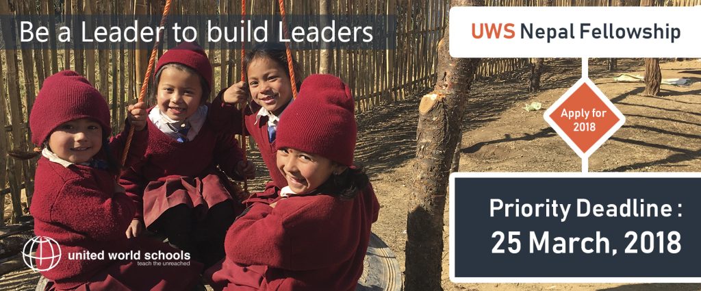 United World Schools, Nepal Teaching Fellowship Program