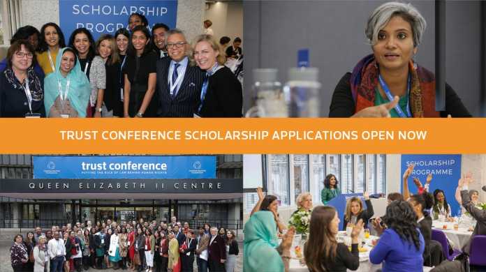 Fully Funded Scholarship to attend Trust Conference 2018 in London, UK