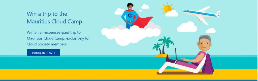 Fully Funded Microsoft Cloud Mauritius Camp 2018 (Win a trip to Mauritius)
