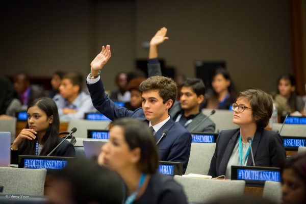 The Youth Assembly 2018 at United Nations Headquarters, New York, USA
