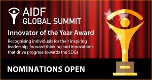 AIDF Global Summit – Innovator of the Year Award 2018