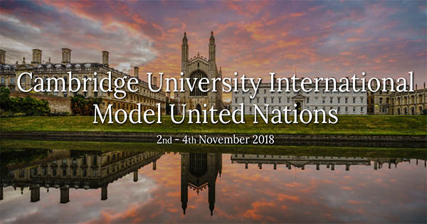 Cambridge University International Model United Nations in London