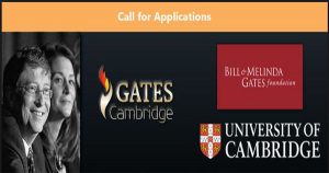 Fully Funded Bill Gates Scholarship at University of Cambridge in UK