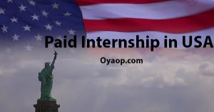 Paid Internship in USA