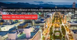 International Conference on Science, Engineering and Technology (ICSET) in Japan