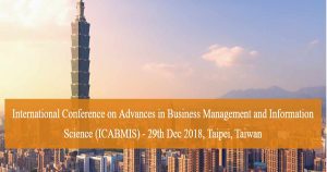 International Conference on Advances in Business Management and Information Science in Taiwan