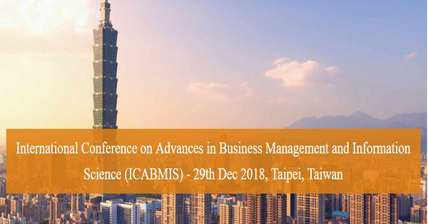 International Conference on Advances in Business Management and Information Science in Taiwan