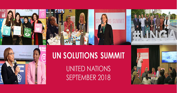 UN Solutions Summit 2018 at the UN Headquarters in New York