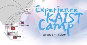 Fully Funded KAIST Camp 2019, South Korea