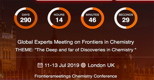 Global Experts Meeting on Frontiers in Chemistry
