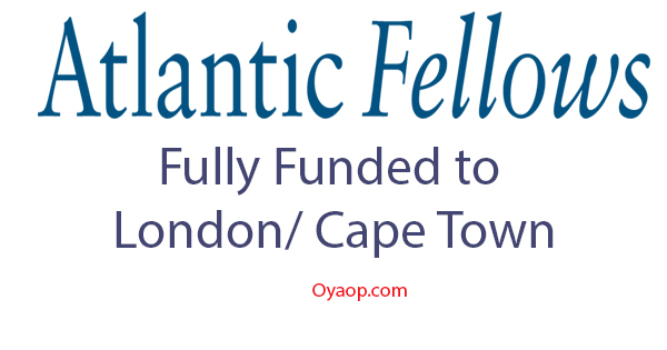 Fully Funded Atlantic Fellowship 2019/2020