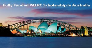 Fully Funded PALRC Scholarship in Australia