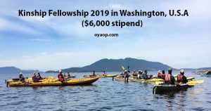 Kinship Fellowship 2019 in Washington, U.S.A ($6,000 stipend)