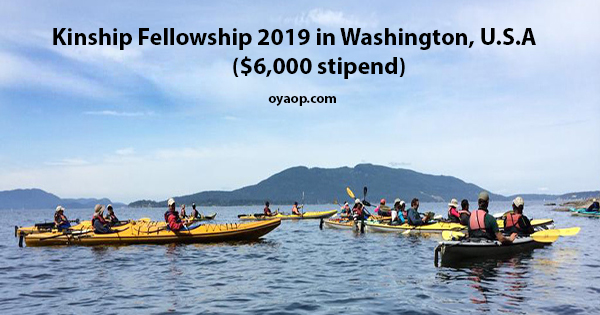 Kinship Fellowship 2019 in Washington, U.S.A ($6,000 stipend)