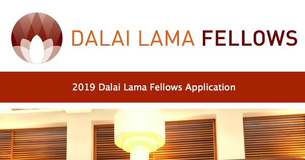 Fully Funded Dalai Lama Fellowship in the United States