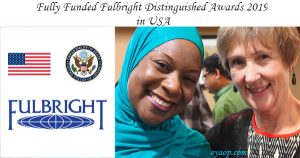 Fully Funded Fulbright Distinguished Awards