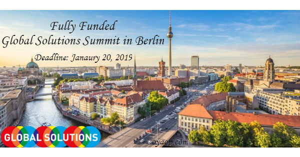 Fully Funded Global Solutions Summit
