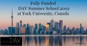 DAV Summer School 2019