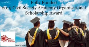 Organisational Scholarship Award