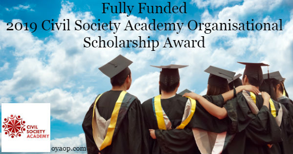 Organisational Scholarship Award