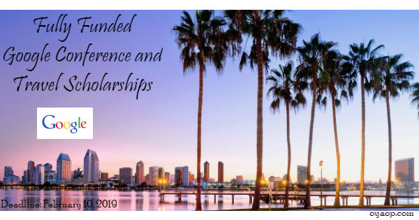 Google Conference and Travel Scholarships