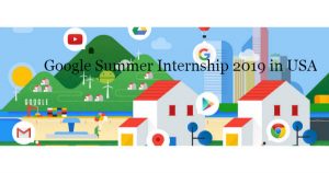 Google Summer Internship