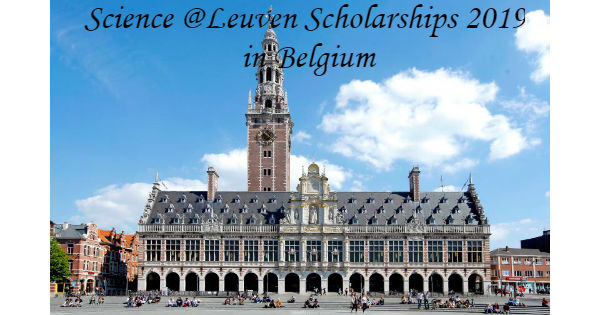 Science @Leuven Scholarships 2019
