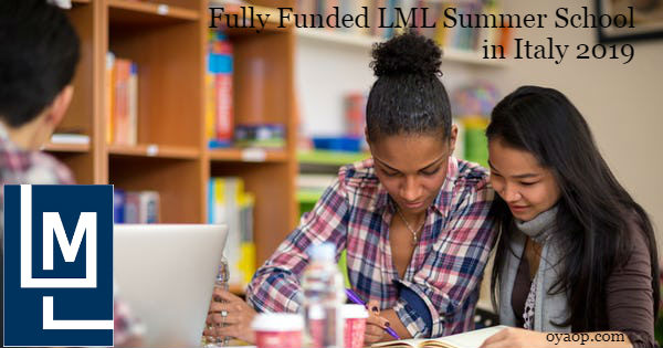 Fully Funded LML Summer School