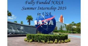 NASA Summer Internship