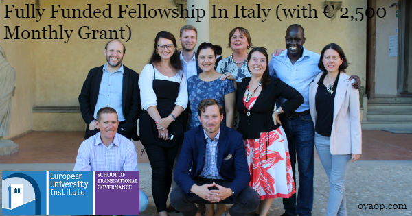 Fully Funded Fellowship