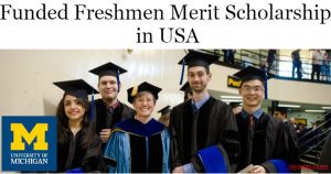 Funded Freshmen Merit Scholarship