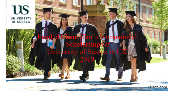 Funded Chancellor’s International Scholarships
