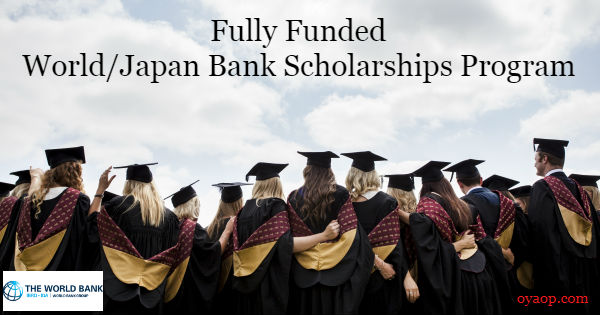 World/Japan Bank Scholarships